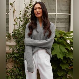 Jenni Kayne Cashmere Half Zip